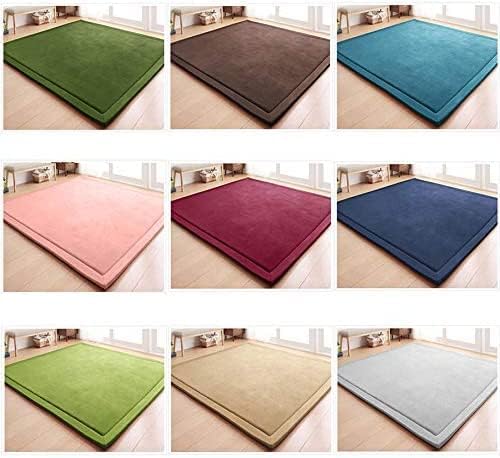 V-mix Baby Play Mat, Handmade Weaving Plush Foam Play Crawling Rugs - Image 7
