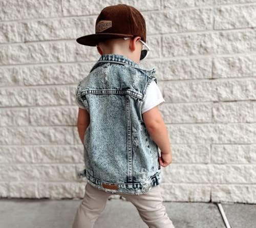 Baby Hats - Baseball Hat, Newborn Youth Flat Brim Mesh Trucker Surf Skate Bubba - Image 5