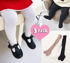 CECORC Baby Girls Tights Toddler Cable Knit Leggings Thick Cotton Infant - Image 5