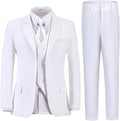 Boys Suit for Kids Teens Formal 5 Piece Tuxedo Suit Set by Lycody