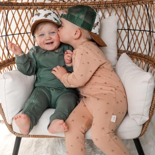 Baby Hats - Baseball Hat, Newborn Youth Flat Brim Mesh Trucker Surf Skate Bubba - Image 4
