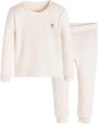moimoln 6M-8Y Modal Cotton Solid Soft Breathable Baby Toddler Boys Girls Snug by moimoln