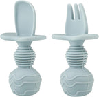 PandaEar 6 Pack Silicone Baby Spoons - Image 4