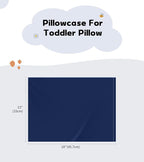 Deep Dream Toddler Pillowcases for 13x18 Pillow 2 Pack, 100% Cotton Travel - Image 2