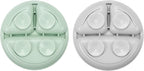 PandaEar Silicone Baby Feeding Set| 2 Pack Silicone Divided Suction Plate - Image 7