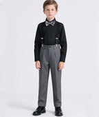 Boys Suits Formal Dress Vest and Pants Set - Image 4
