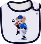 Maiwa 6 Pack Waterproof Cotton Baby Bibs - Image 5
