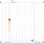 BABELIO 36" Tall Dog Gate PressGuard C5, 26-40" Wide Auto Close Baby Gate by BABELIO