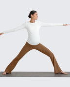 G4Free BareFeel Maternity Flare Leggings - Image 4