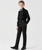 Boys Suits Formal Dress Vest and Pants Set - Image 4