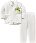 Toddler Boys Suit 3Pcs 1-5T by MINIFEIKO