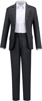 Visaccy Boys Suits Slim Fit Dress Clothes Ring Bearer Outfit - Image 6