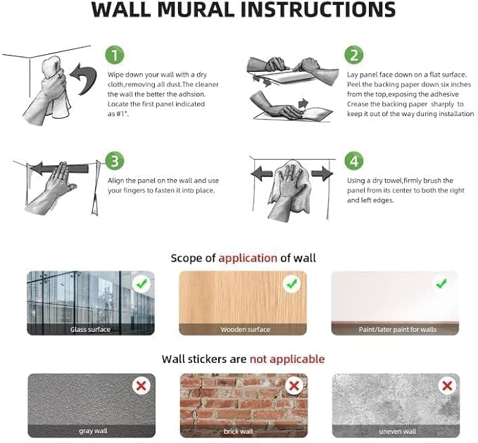 44.88 x 11.75 Inch Watercolor Jungle Animal Wall Decals - Image 7