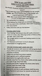Premier 1 Shepherd's Choice Lamb & Kid Instant Milk Replacer - 25 lb. - Image 2