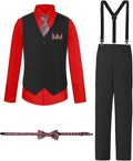 Boys Suits Formal Dress Vest and Pants Set by Unknown