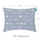 Toddler Pillow for Sleeping, Kid Pillow 14" x 19" for Small Travel Bed - Image 4
