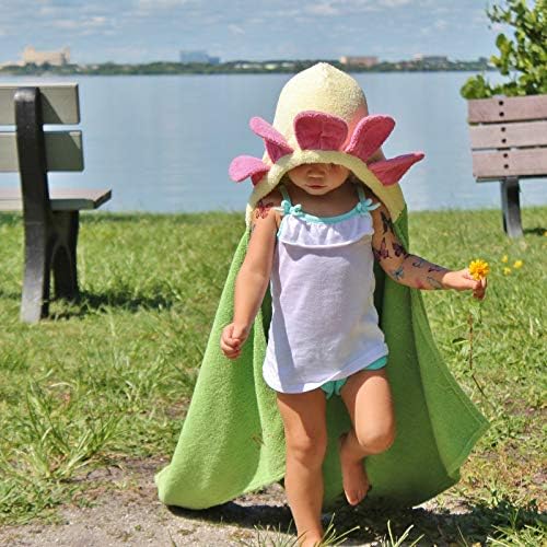 Hooded Baby Towel for Kids 2-8 | Large 100% Cotton Baby Towel for Girls | Cute - Image 2