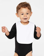 Wild Bobby Kind of Chunky Extra Hunky Humor Infant Premium Jersey Baby Bib - Image 5