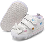 Clowora Baby Boys Girls Shoes Non-Slip Rubber Sole Sneakers Infant First by Clowora