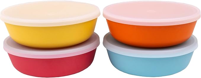 WeeSprout Bamboo Kids Bowls by WeeSprout