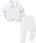 YOUNGER TREE Toddler Boy Clothes Suit Gentleman Wedding Outfits Baby Formal by YOUNGERTREE