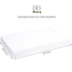 UOMNY Crib Sheet White Fitted Crib Sheets Baby Sheet - Image 6