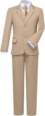 Visaccy Boys Suits Slim Fit Dress Clothes Ring Bearer Outfit by Visaccy