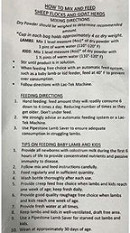 Premier 1 Shepherd's Choice Lamb & Kid Instant Milk Replacer - 45 lb. - Image 4