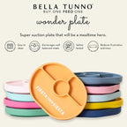 Bella Tunno Suction Plate for Babies & Toddlers, Self-Feeding Dish for Baby Led - Image 2