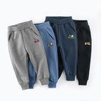GFQLONG Toddler Boys 3 Pack Cotton Active Jogger Pants, Kids Cartoon Sweatpants - Image 7