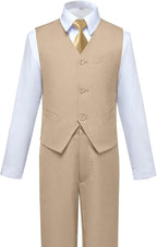 Visaccy Boys Suits Slim Fit Dress Clothes Ring Bearer Outfit - Image 5