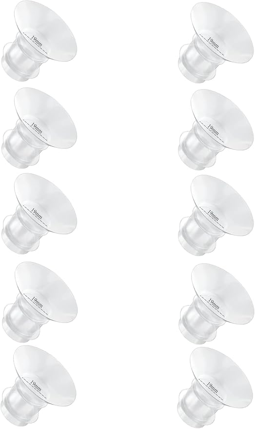 Flange Inserts 19mm for Medela, Spectra 24mm Shields/Flanges, Compatible by Unknown