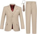 Boys Suit 4 Pcs Slim Fit Set Casual Suits Wedding Outfit Prom Jacket Vest Pant by MENSUIT