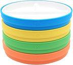 Elk and Friends Kids 7.8” Porcelain White Plates by ElkandFriends