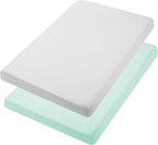 TILLYOU Mini Crib Fitted Sheets - Image 6