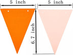 Orange and Pink Pennant Banner - Image 2