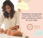 Peekapoo Mini - 100 Pack Disposable Changing Pads - Image 5