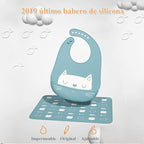 Baby Silicone Feeding Bibs - Image 7