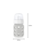 Lifefactory 8-Ounce Wide Neck Glass Baby Bottle - Image 5