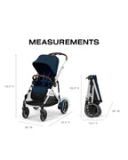 Cybex e-Gazelle S Electronic Assist Stroller – Gazelle S Single-to-Double - Image 6