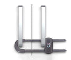 Baby Proofing Cabinet Locks | Adjustable U Shaped Baby Safety Latches - Image 2
