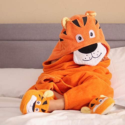 Hooded Baby Towel for Kids 2-8 | Large 100% Cotton Baby Towel for Girls or Boys - Image 2
