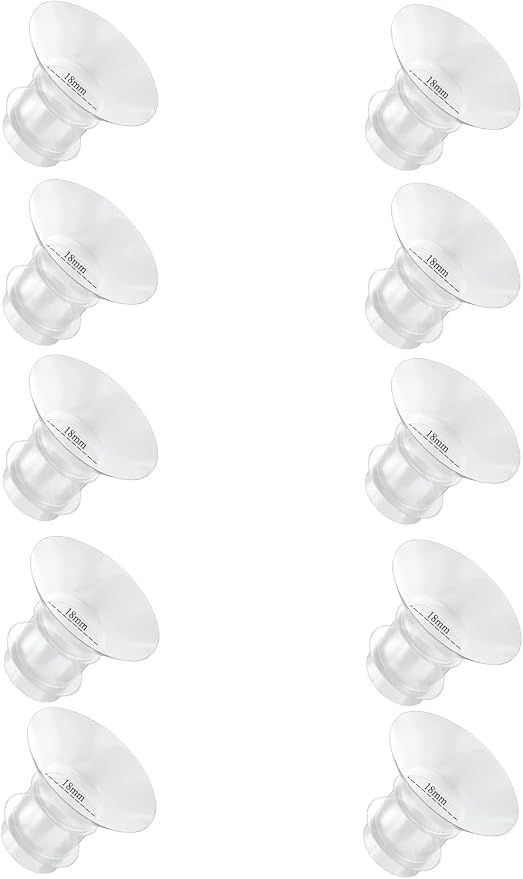 Flange Inserts 18mm for Medela, Spectra 24mm Shields/Flanges, Compatible by Unknown