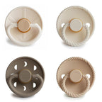 FRIGG Natural Rubber Baby Pacifier 4-Pack Crystal Sparkle | Made in Denmark | - Image 2