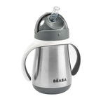 BEABA Stainless Steel Straw Sippy Cup, Insulated Toddler Cups Spill Proof by BEABAUSA