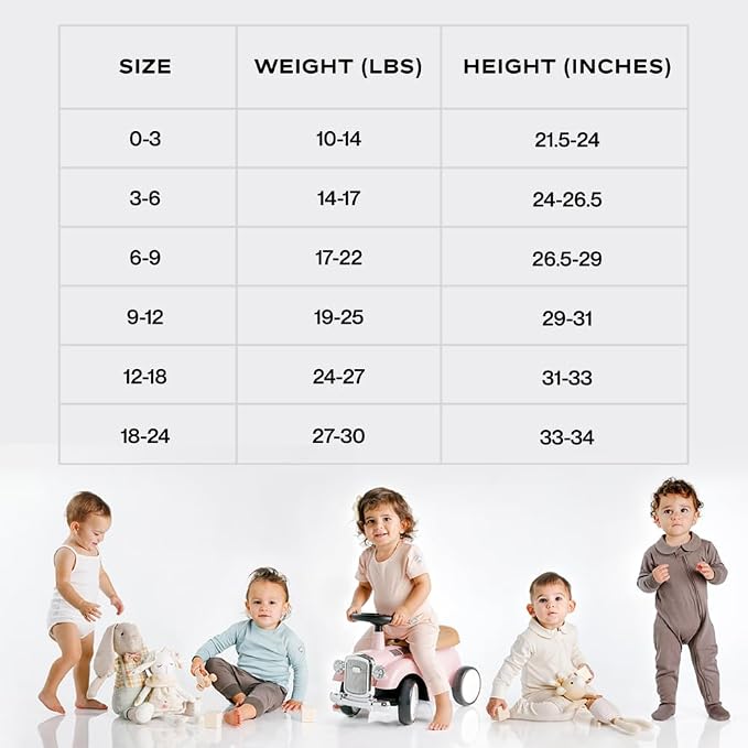 MON CHOU Organic Footless Baby Pajamas – 100% Pima Cotton, Ultra Soft, - Image 7