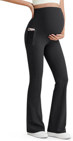 G4Free BareFeel Maternity Flare Leggings by G4Free
