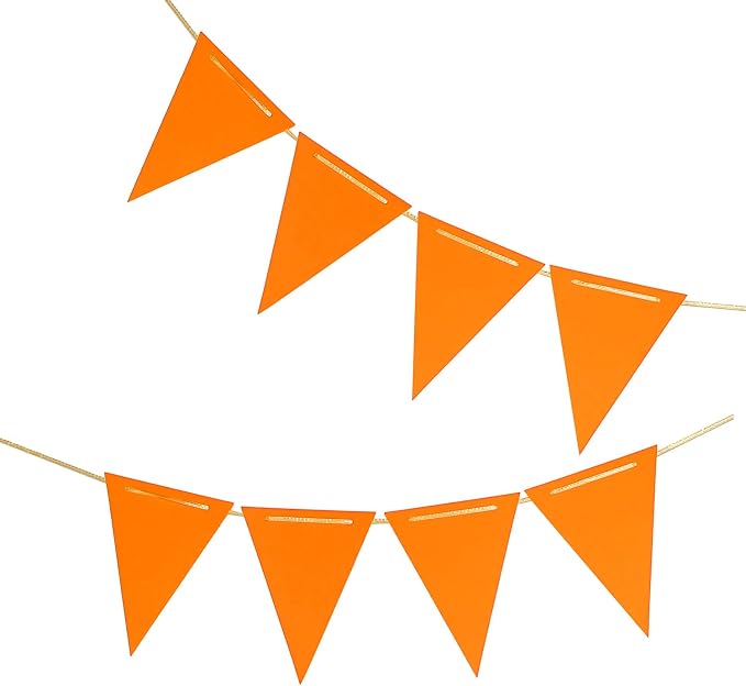 Orange and Yellow Pennant Banner - Image 4