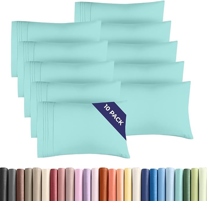 Queen Pillow Cases Set of 10 by CGKUnlimited