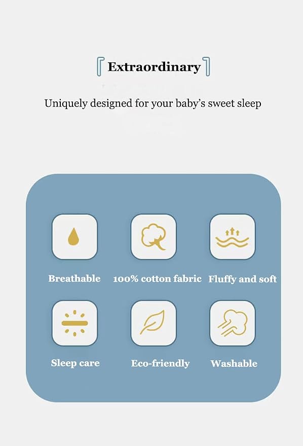 Toddler Pillow for 2, 5 Years Old-11”x 17”-100% Cotton Machine Washable Soft - Image 7